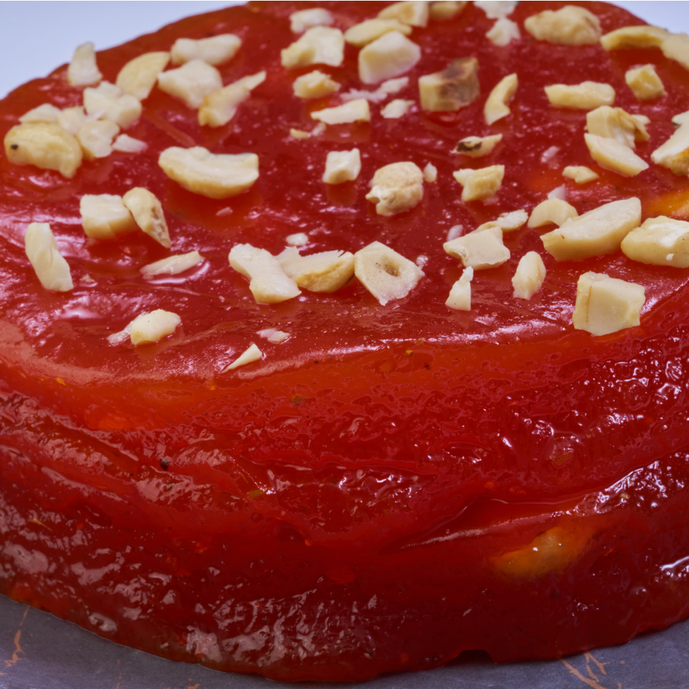 Wheat Halwa soft and aromatic dessert