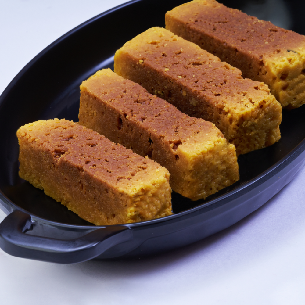 Traditional Crispy Mysorepak rich and flavorful sweet