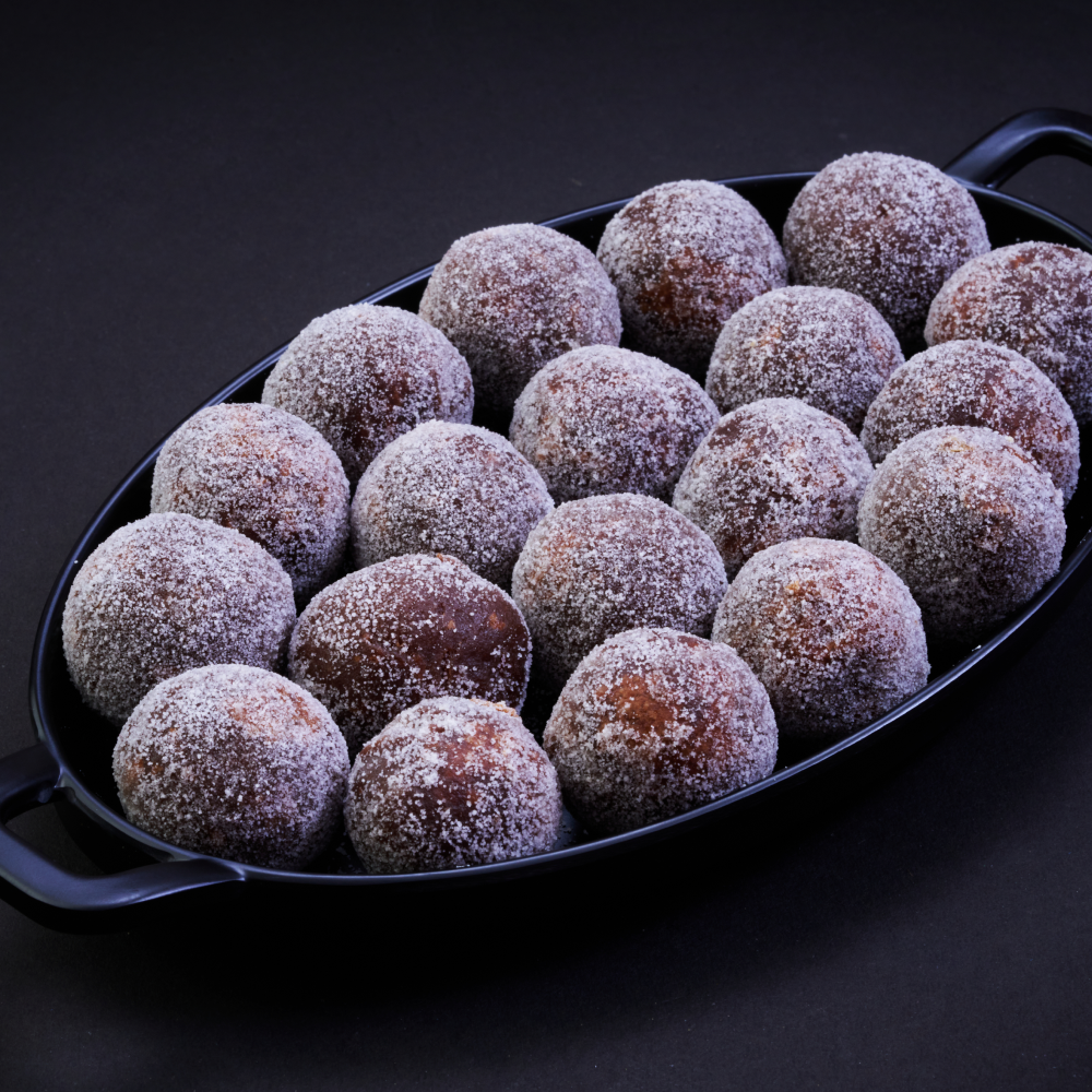 Dry Jamun rich and sweet fried delicacy