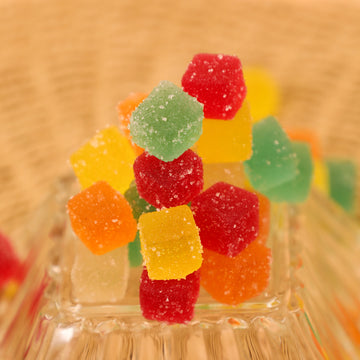 Jelly colorful and refreshing treat