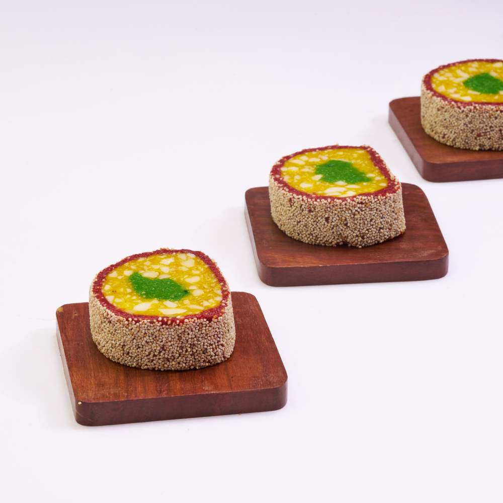 Kaju Anjeer Roll soft and delicious nut roll