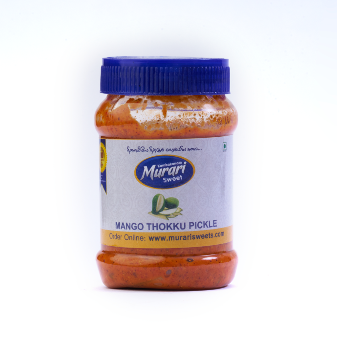 Mango Thokku made with authentic flavors by Murari Sweets