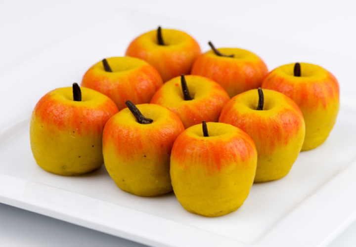 Milk Apple rich and creamy sweet treat