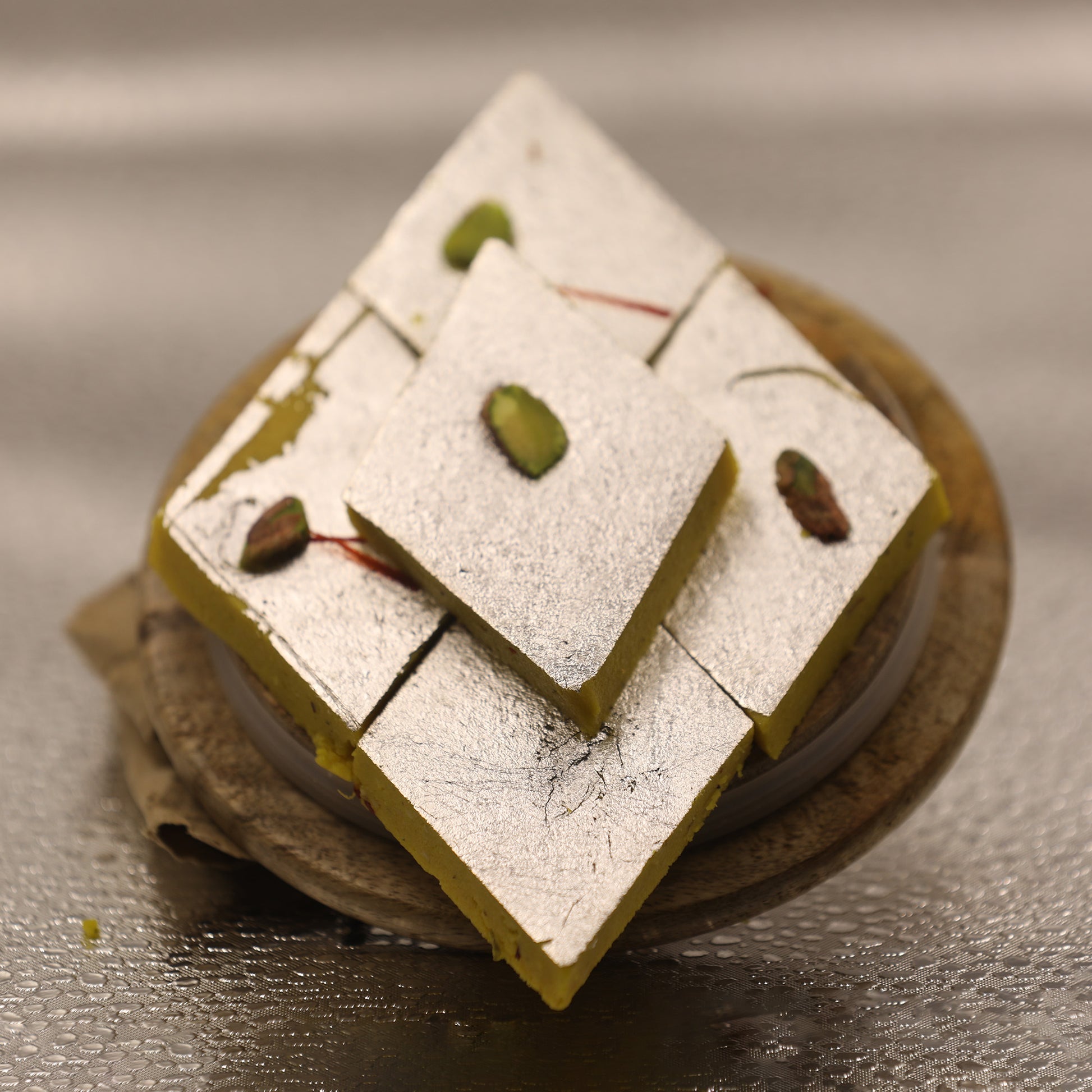 Murari Sweets Kesar Kaju Katli Pack flavorful and rich delight